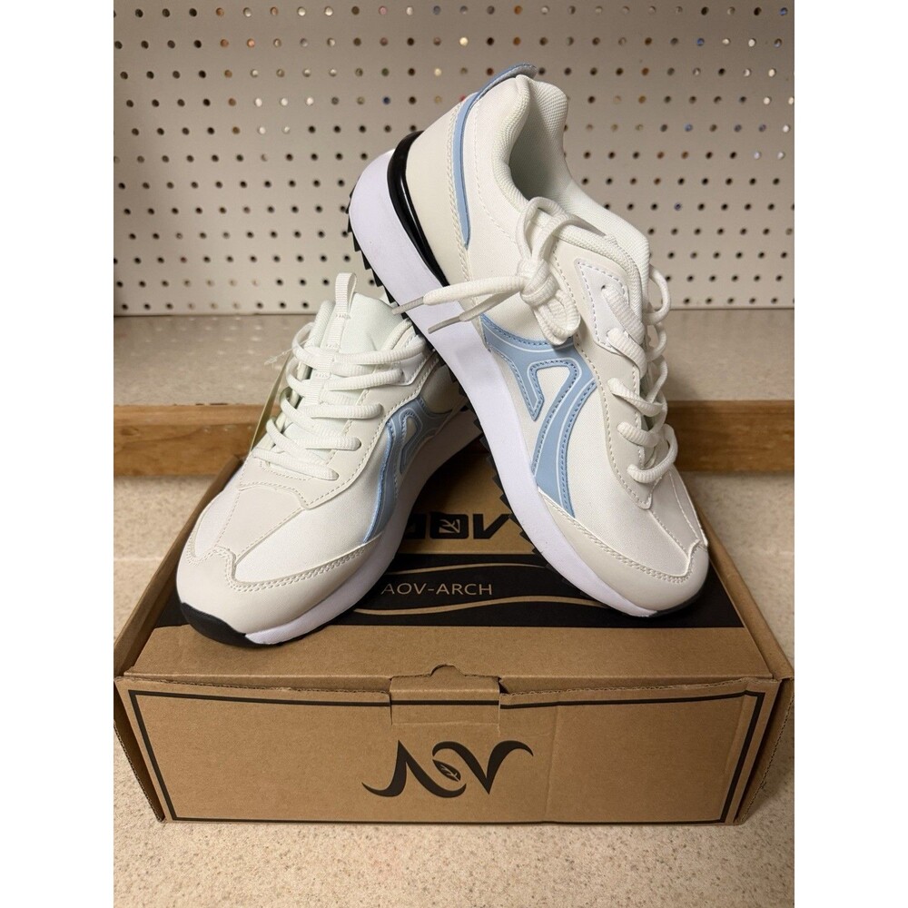 AOV Arch Support Women’s Running Shoes Size 9 Lightweight Walking Sneakers New